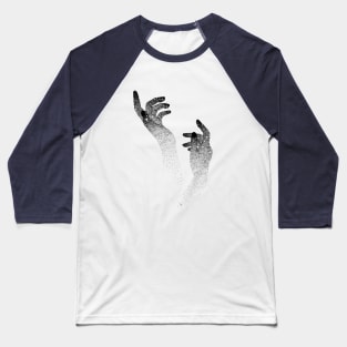 Return Me to the Stars - Minimal Hands Baseball T-Shirt